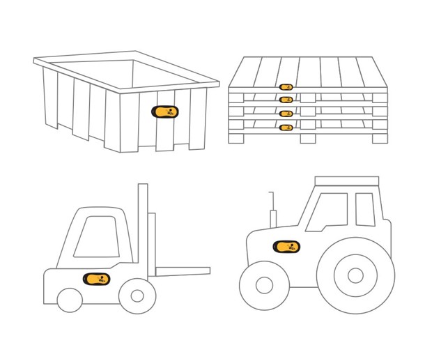 Pallet and Machinery Tag